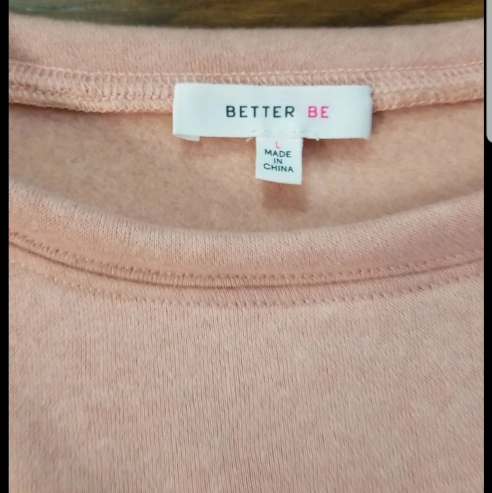 Adjustable Cinched Waist Crop Sweatshirt - Picture 8 of 11